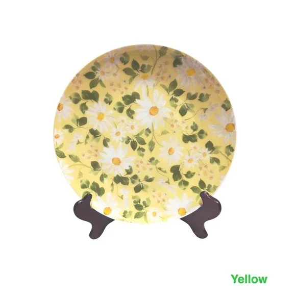 Mikasa Pastel Petals Multi-color Plates Heatherlee Chan Brunch Tea Party (4) - Picture 4 of 8